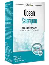 Orzax Ocean Selenyum Takviye Edici Gıda 30 Tablet